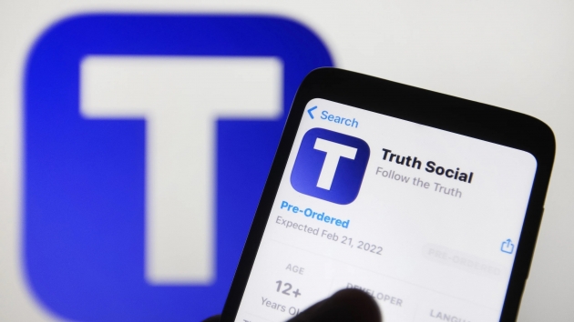 Truth social media app on app store